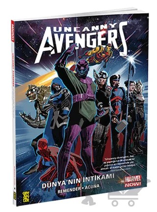 Uncanny Avengers - Dünya'nın İntikamı – Rick Remender – Gerekli Şeyler Yayıncılık kitap kapağı