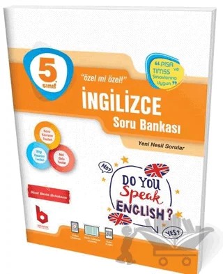 5. Sınıf İngilizce Soru Bankası – Kolektif – Basamak Yayınları kitap kapağı