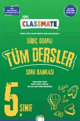 5. Sınıf Tüm Dersler Classmate Süreç Odaklı Soru Bankası – Kolektif – Okyanus Yayınları kitap kapağı