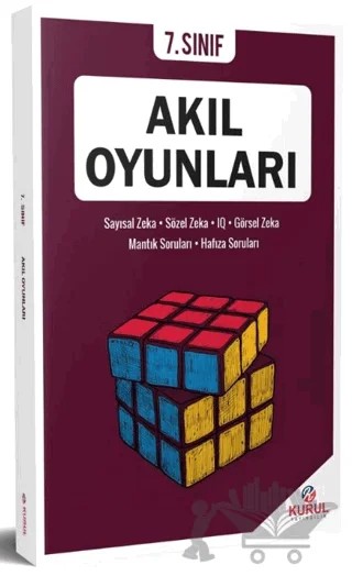 7. Sınıf Akıl Oyunları – Kolektif – Kurul Yayıncılık kitap kapağı