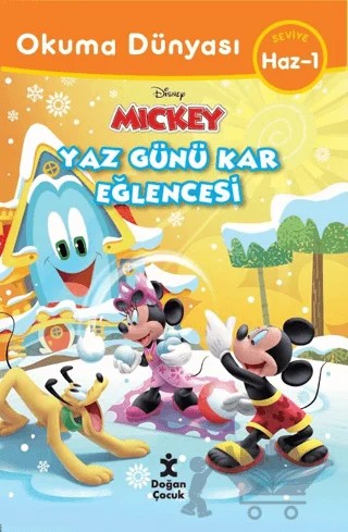 Okuma Dünyası Dısney Mıckey Yaz Günü Kar Eğlencesi – Kolektif – Doğan Çocuk kitap kapağı