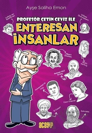 Enteresan İnsanlar – Ayşe Saliha Emon – Acayip Kitaplar kitap kapağı