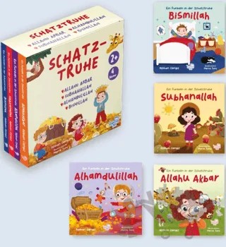 Schatztruhe Almanca Hazine Sandığı (4 Kitap) – Aslıhan Cengiz – Puset Kitap kitap kapağı