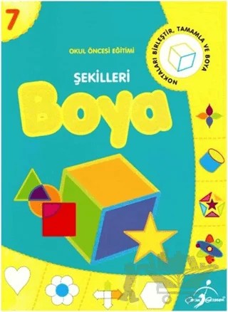 Şekilleri Boya 7 – Kolektif – Çocuk Gezegeni kitap kapağı