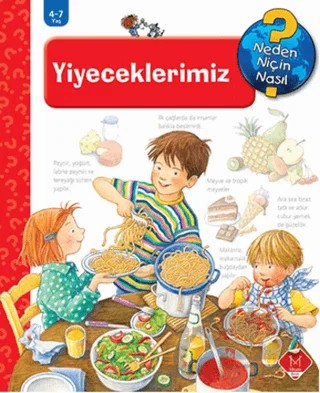 Yiyeceklerimiz – Doris Rübel – Mikado Yayınları kitap kapağı
