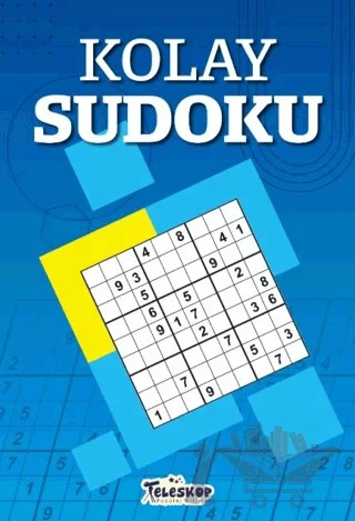 Kolay Sudoku – Hakan Kayar – Teleskop Popüler Bilim kitap kapağı