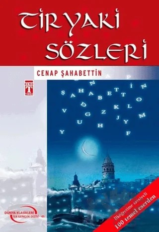 Tiryaki Sözleri – Cenap Şahabettin – Timaş Çocuk kitap kapağı