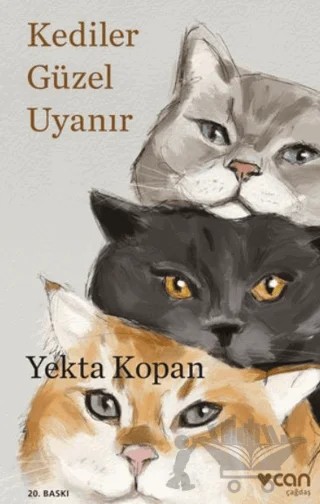 Kediler Güzel Uyanır – Yekta Kopan – Can Yayınları kitap kapağı