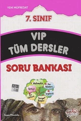 7. Sınıf Vip Tüm Dersler Soru Bankası – Kolektif – Data Yayınları kitap kapağı