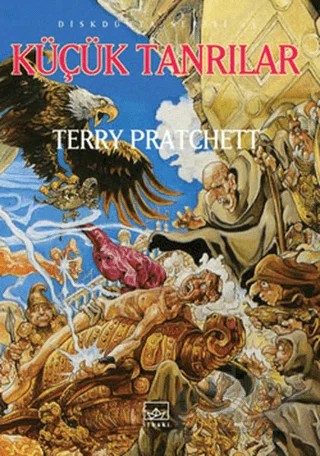 Küçük Tanrılar – Terry Pratchett – İthaki Yayınları kitap kapağı