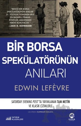 Bir Borsa Spekülatörünün Anıları – Edwin Lefevre – Nova Kitap kitap kapağı