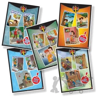 Kulağa Küpe Posterleri (5'li Set) – Kolektif – EDAM kitap kapağı