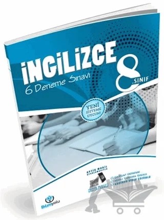 8. Sınıf İngilizce 6 Video Çözümlü Optikli Deneme Sınavı – Kolektif – Bilimyolu Yayıncılık kitap kapağı