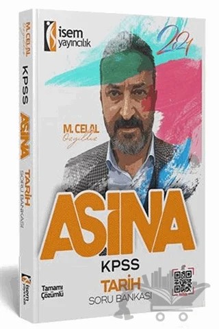 2021 Aşina KPSS Tarih Soru Bankası – Mehmet Celal Özyıldız – İSEM Yayıncılık kitap kapağı