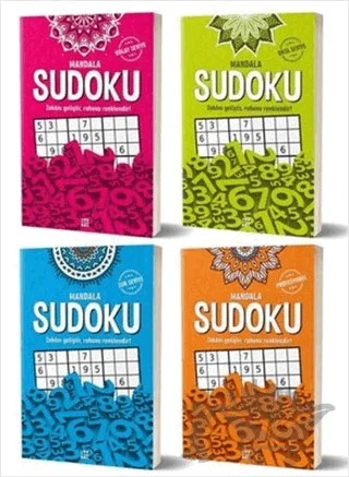 Mandala Sudoku - 4 Kitap Set – Kolektif – Dokuz Yayınları kitap kapağı