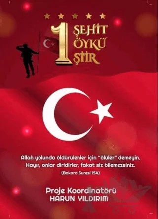 1 Şehit 1 Öykü 1 Şiir – Harun Yıldırım – Zinde Yayıncılık kitap kapağı
