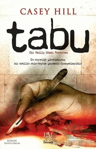 Tabu – Casey Hill – Panama Yayıncılık kitap kapağı