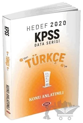 KPSS Türkçe Konu Anlatımlı - Hedef 2020 – Kolektif – Data Yayınları kitap kapağı
