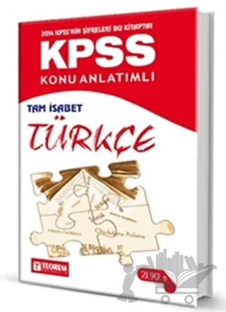 KPSS Tam İsabet Türkçe Konu Anlatımlı – Harun Kandemir – Teorem Yayıncılık kitap kapağı