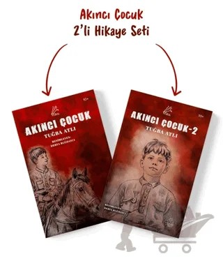 Akıncı Çocuk 2’li Hikaye Seti – Tuğba Atlı – Mahlas Çocuk Yayınları kitap kapağı