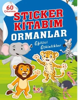 Sticker Kitabım Ormanlar – Kolektif – Bıcırık Yayınları kitap kapağı