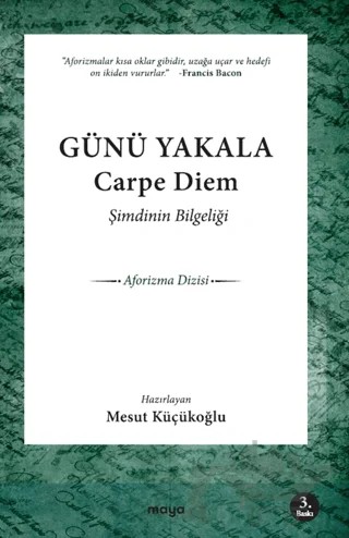 Şimdinin Bilgeliği – Mesut Küçükoğlu – Maya Kitap kitap kapağı