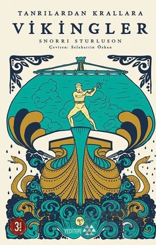 Tanrılardan Krallara Vikingler – Snorri Sturluson – Yeditepe Yayınevi kitap kapağı