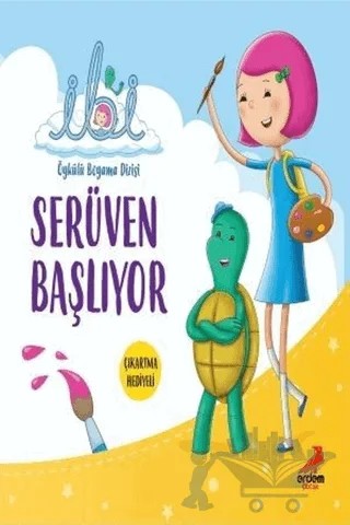 Serüven Başlıyor - İbi Öykülü Boyama Dizisi – Kolektif – Erdem Çocuk kitap kapağı
