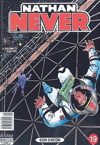 Nathan Never Sayı: 19 Son Dalga – Lal Kitap kitap kapağı