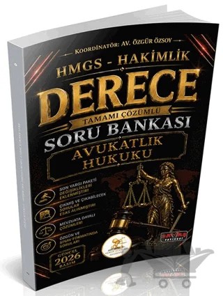 HUKAL HMGS-Hakimlik Derece Avukatlık Hukuku Soru Bankası – Özgür Özsoy – Savaş Yayınevi kitap kapağı
