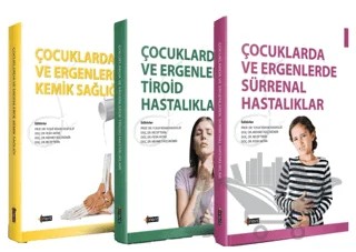 Çocuklarda ve Ergenlerde Hastalıklar Seti (3 Kitap Takım) – Kolektif – Orient Yayınları kitap kapağı
