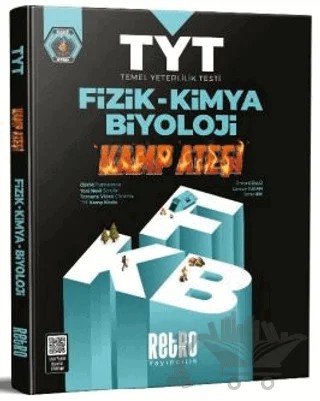 TYT Sayısal Kamp Ateşi Soru Bankası – Ömer Güllü, Gamze Tufan, Deniz Irk – Retro Yayıncılık kitap kapağı