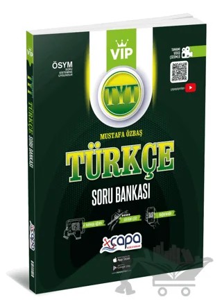 TYT Türkçe 1000 Soru Yeni Nesil Sorular - Soru Bankası – Kolektif – Çapa Yayınları kitap kapağı
