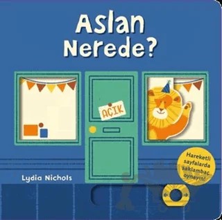 Aslan Nerede? – Lydia Nichols – Redhouse Kidz Yayınları kitap kapağı
