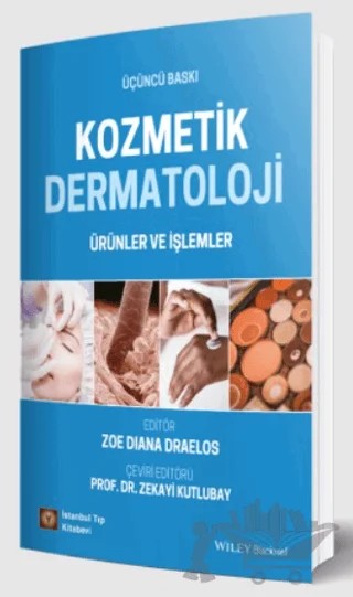 Kozmetik Dermatoloji Ürünler ve İşlemler – Zoe Diana Draelos – İstanbul Tıp Kitabevi kitap kapağı