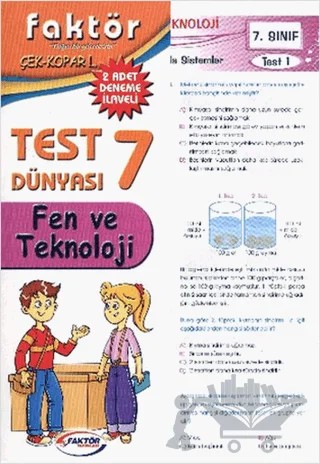 7. Sınıf Fen ve Teknoloji Test Dünyası – Kolektif – Faktör Yayınları kitap kapağı