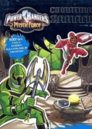 Power Rangers Çıkartma Zamanı – Kolektif – Doğan Egmont Yayıncılık kitap kapağı
