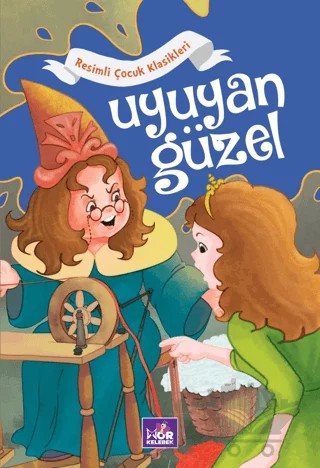 Resimli Çocuk Klasikleri - Uyuyan Güzel – Kolektif – Mor Kelebek kitap kapağı