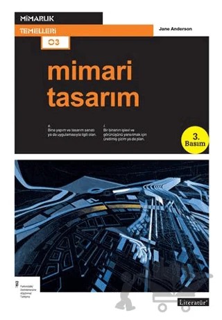 Mimarlık Temelleri - Mimari Tasarım – Jane Anderson – Literatür Yayıncılık kitap kapağı