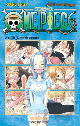 One Piece 23. Cilt – Eiiçiro Oda – Gerekli Şeyler Yayıncılık kitap kapağı