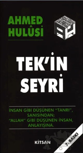 Tek’in Seyri – Ahmed Hulusi – Kitsan Yayınları kitap kapağı