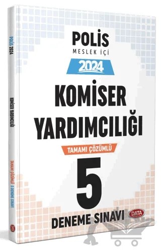 Komiser Yardımcılığı Sınavı Tamamı Çözümlü 5 Deneme Sınavı – Kolektif – Data Yayınları kitap kapağı
