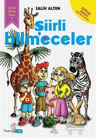 Şiirli Bilmeceler – Salih Altun – Pamiray Çocuk kitap kapağı