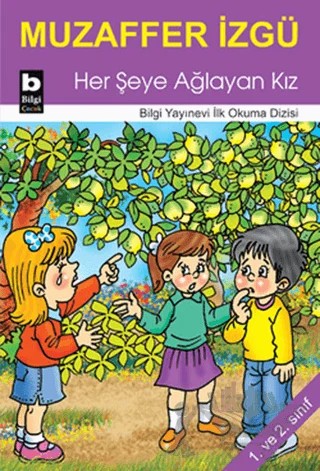 Her Şeye Ağlayan Kız – Muzaffer İzgü – Bilgi Yayınevi kitap kapağı