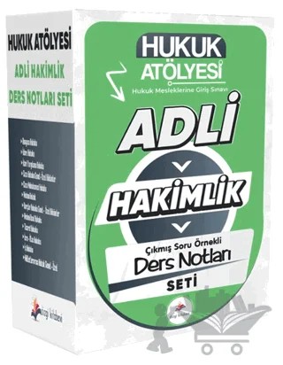 2026 Hukuk Atölyesi Adli Hakimlik Çıkmış Soru Örnekli Ders Notları Seti – Kolektif – Dizgi Kitap kitap kapağı