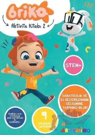 Briko Aktivite Kitabı - 2 – Kolektif – Artenino Yayıncılık kitap kapağı