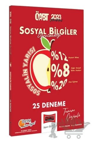 Yargı Yayınları 2023 ÖABT Sosyal Bilimler Öğretmenliği Tamamı Çözümlü 25 Deneme – Mustafa Alkan – Yargı Yayınevi kitap kapağı