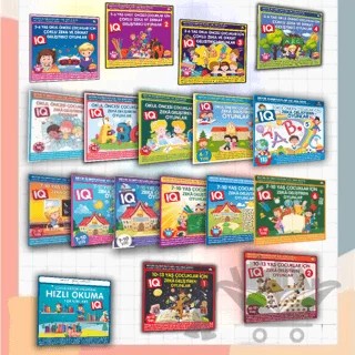 Çocuklar İçin IQ Geliştiren Zeka Oyunları (18 Kitaplık Süper Set) – Kolektif – Ekinoks Yayın Grubu kitap kapağı