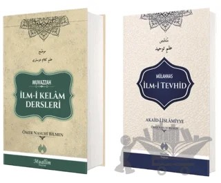 Muvazzah İlmi Kelam Dersleri - Mülahhas İlmi Tevhid (2 Cilt Takım) – Ömer Nasuhi Bilmen – Muallim Neşriyat kitap kapağı