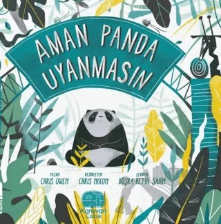 Aman Panda Uyanmasın – Chris Owen – Karavan Çocuk Yayınları kitap kapağı